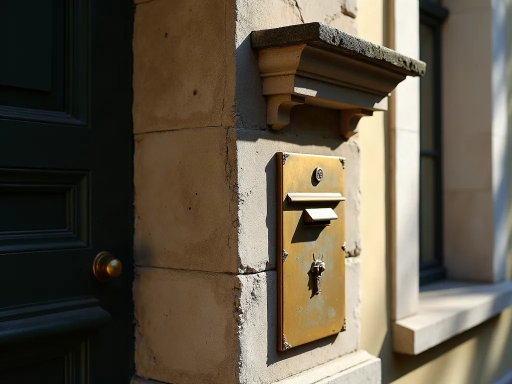Quartiers de Marseille à éviter : ce que doit vérifier tout investisseur avant d'acheter Entrée d'immeuble ancien avec boîte aux lettres en laiton